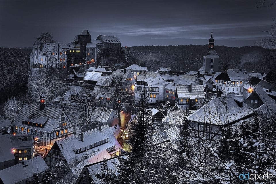 Hohnstein im Winter