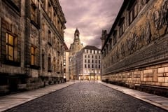 Blick in die Augustusstraße