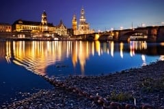 Königsufer zur Blauen Stunde