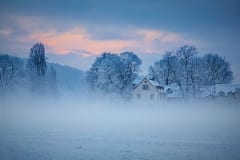 Wintermorgen in Laubegast