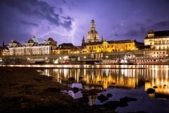 Gewitter über Dresden