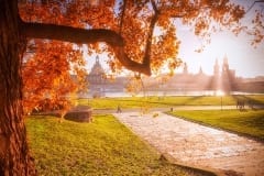 Skyline im Herbst