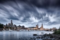 Stumtief über Dresden