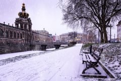 Zwinger im Winter