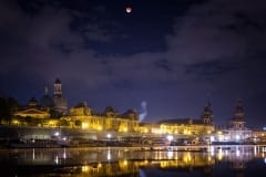 Mondfinsternis über Dresden