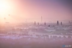 Vernebeltes Dresden