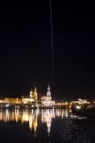 ISS über Dresden