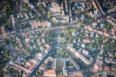 Albertplatz von oben