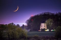 Untergang der Mondsichel