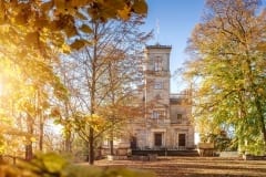 Schloß Albrechtsberg im Herbst