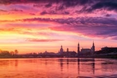 Sonnenaufgang im Herbst