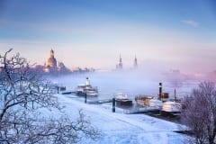 Dresden im Winter