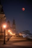 Die Mondfinsternis im Januar 2019 über Dresden