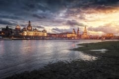 Skyline bei Sturm