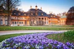 Schloss Pillnitz im Frühling