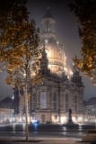 Frauenkirche im Nebel