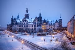 Residenzschloss im Winter