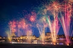 Feuerwerk am Königsufer