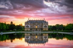 Palais zum Sonnenuntergang