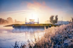 Fähre in Pillnitz