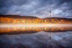 Elbufer im Herbst