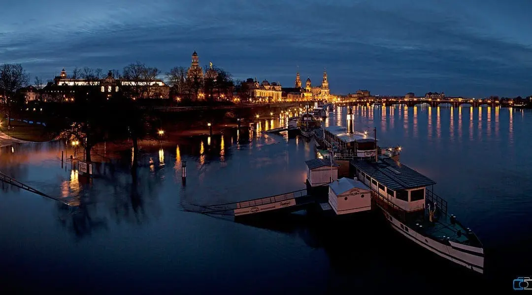 Hochwasser in Dresden, Januar 2011