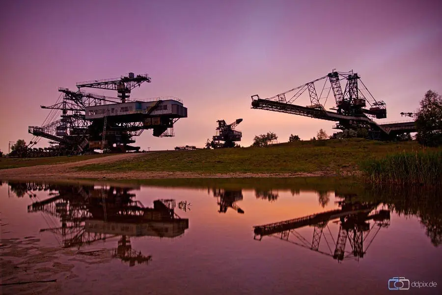 Ein Abend in Ferropolis – Die Stadt aus Eisen