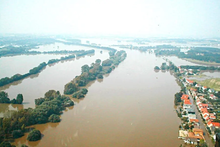 Hochwasser im August 2002