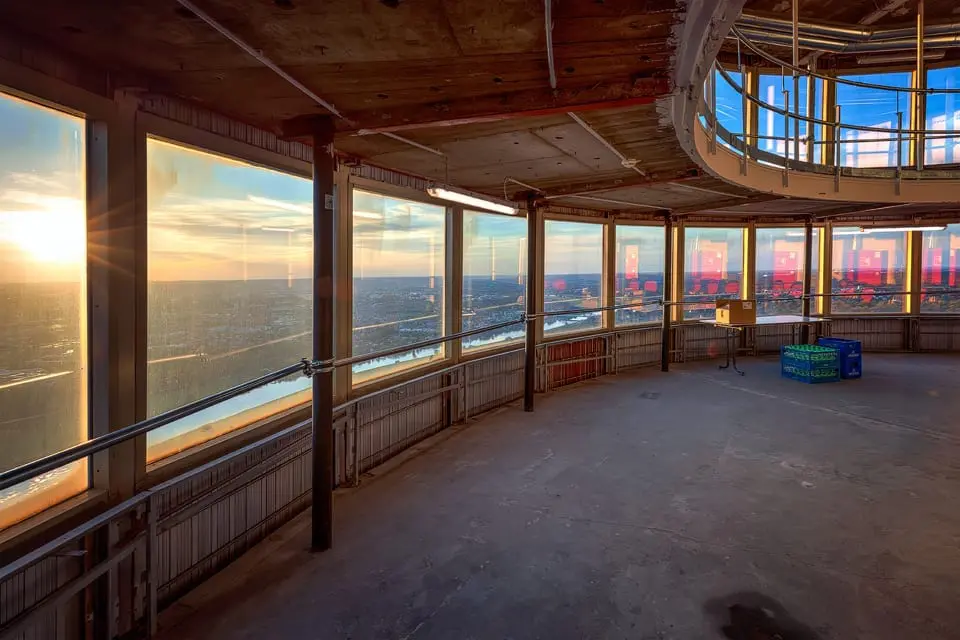 Blick aus dem Turmrestaurant