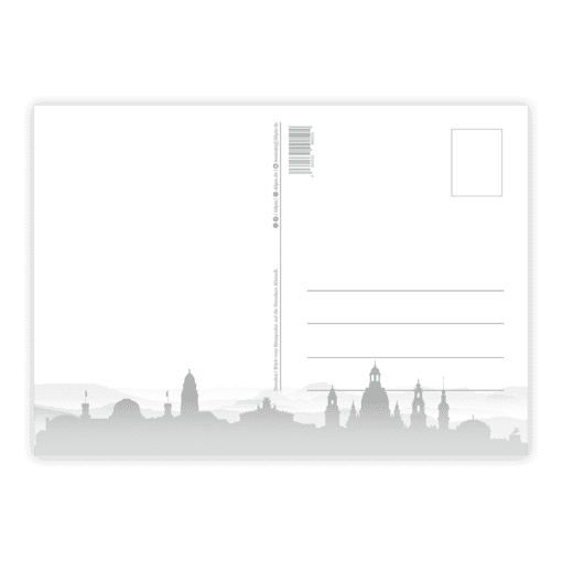 Dresden Postkarte (Nr. 00255) Dresden Skyline – Bild 2
