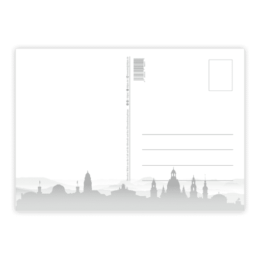 Dresden Postkarte (Nr. 00404) Dresden & Sächsische Schweiz – Bild 2