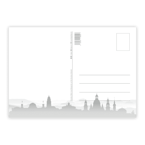 Dresden Postkarte (Nr. 00408) Dresden Skyline – Bild 2