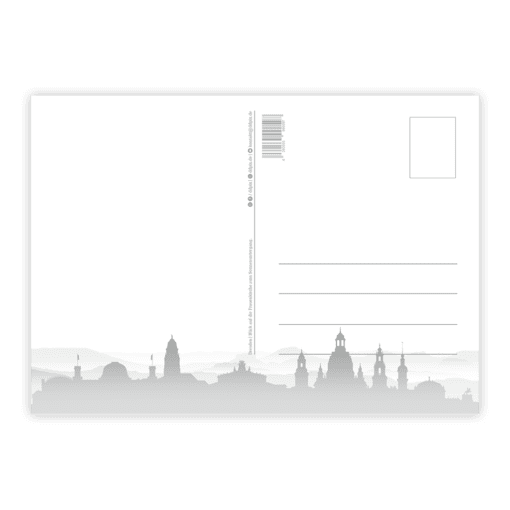 Dresden Postkarte (Nr. 00595) Frauenkirche – Bild 2