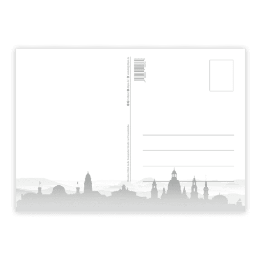 Dresden Postkarte (Nr. 00626) Rampische Straße – Bild 2