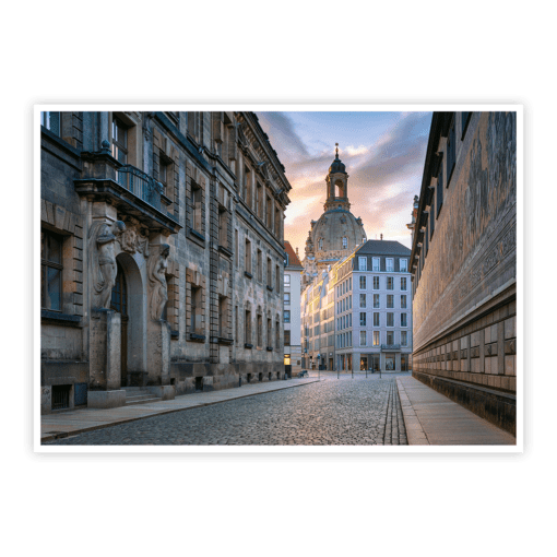 Dresden Postkarte (Nr. 00635) Augustusstraße