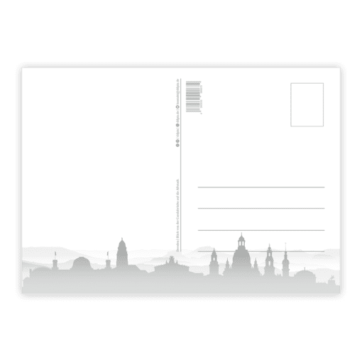 Dresden Postkarte (Nr. 00729) Terrassenufer – Bild 2