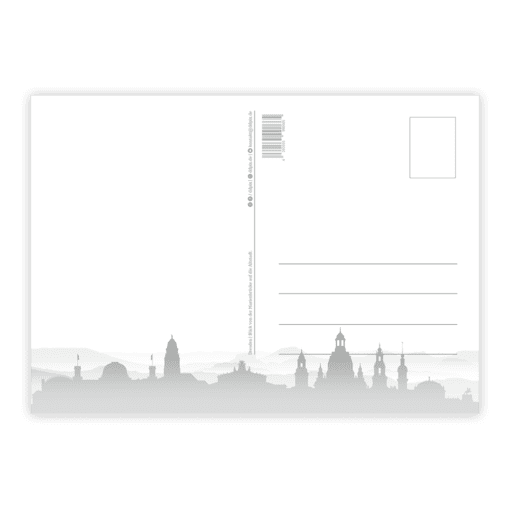 Dresden Postkarte (Nr. 00768) Dresden Skyline – Bild 2
