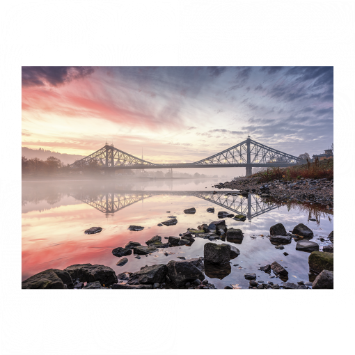 Puzzle (Nr. 00650) Blaues Wunder