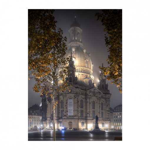 Puzzle (Nr. 00774) Frauenkirche im Nebel