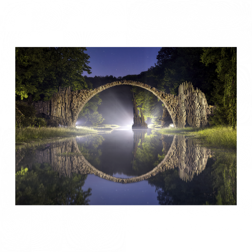 Puzzle (Nr. 01077) Rakotzbrücke