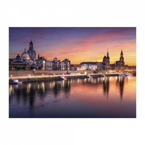 Puzzle (Nr. 01136) Dresden Skyline