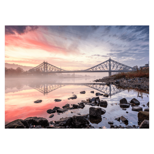 Puzzle (Nr. 00650) Blaues Wunder