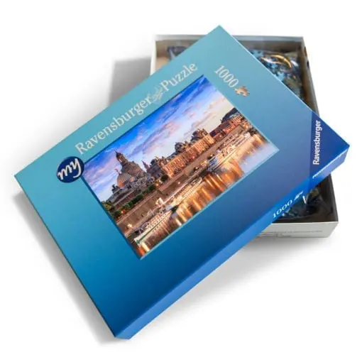 Puzzle (Nr. 00417) goldenes Dresden – Bild 2