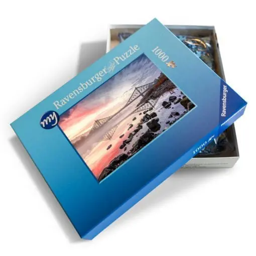 Puzzle (Nr. 00650) Blaues Wunder – Bild 2