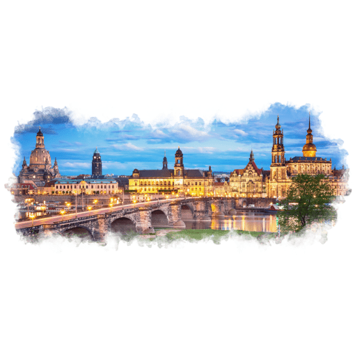 Fototasse (Nr. 00255) Dresden Skyline