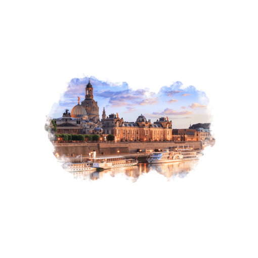 Fototasse (Nr. 00417) goldenes Dresden
