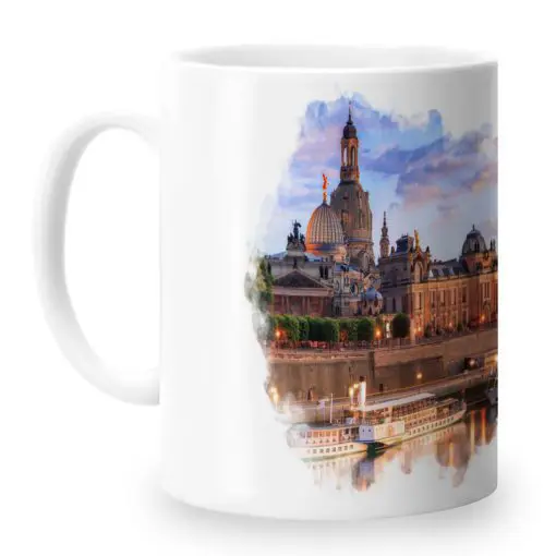 Fototasse (Nr. 00417) goldenes Dresden – Bild 2