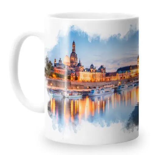 Fototasse (Nr. 00583) Dresden Skyline – Bild 2