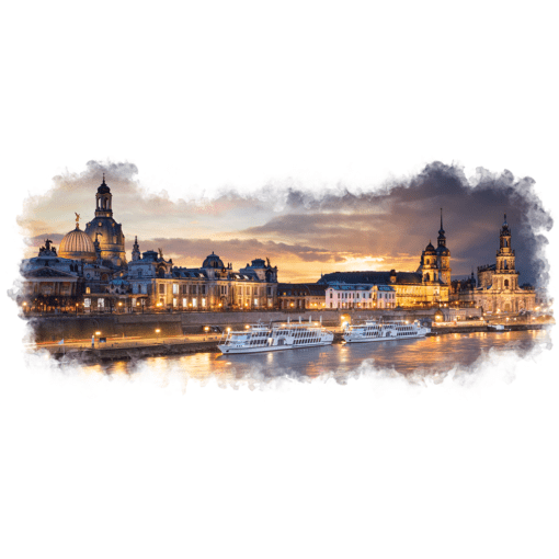 Fototasse (Nr. 00775) Dresden Skyline