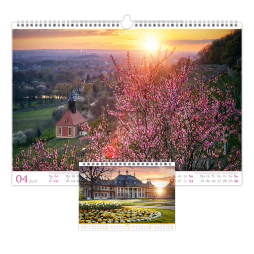 Dresden Kalender 2023 Set April